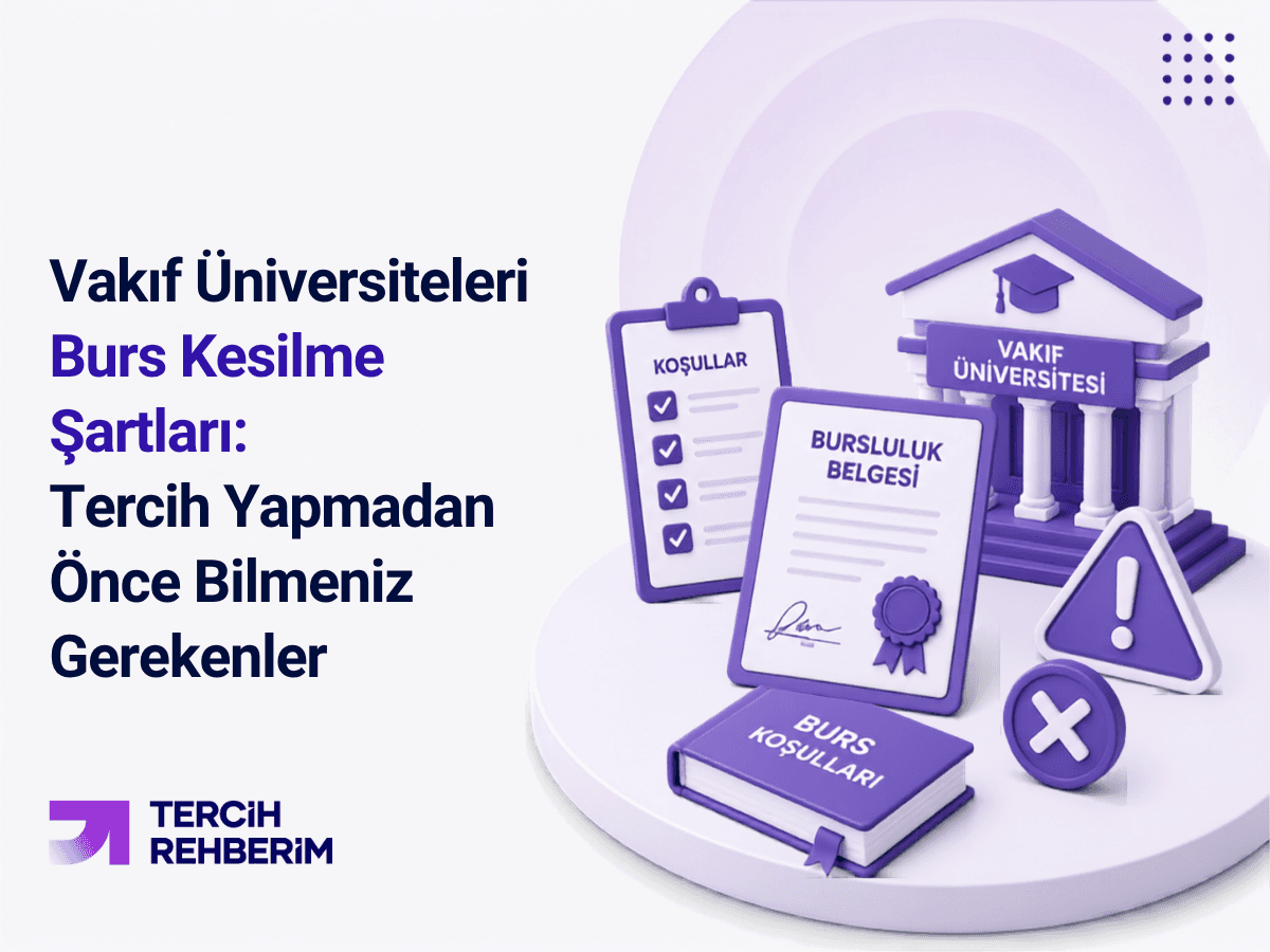 Vakıf Üniversiteleri Burs Kesilme Şartları: Tercih Yapmadan Önce Bilmeniz Gerekenler