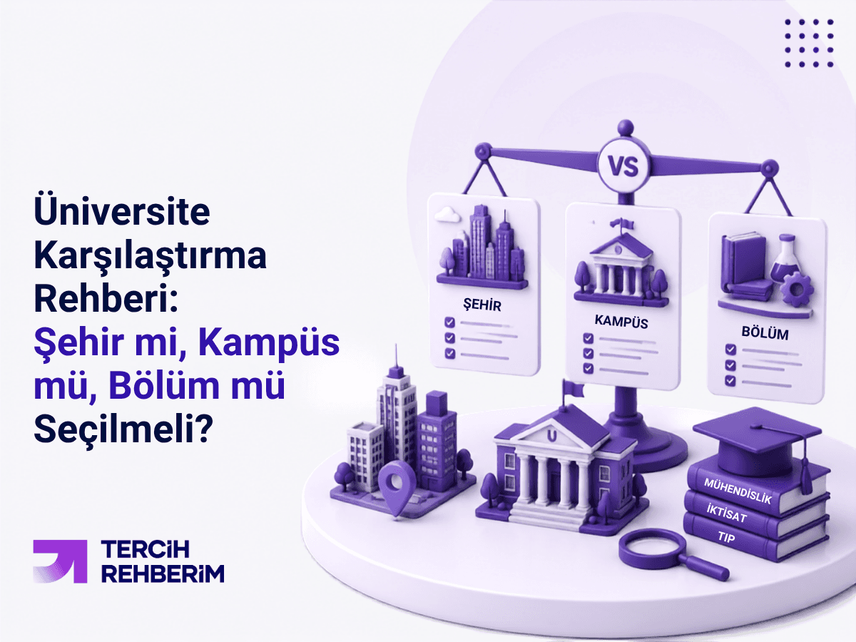 Üniversite Karşılaştırma Rehberi: Şehir mi, Kampüs mü, Yoksa Bölüm mü Seçilmeli?