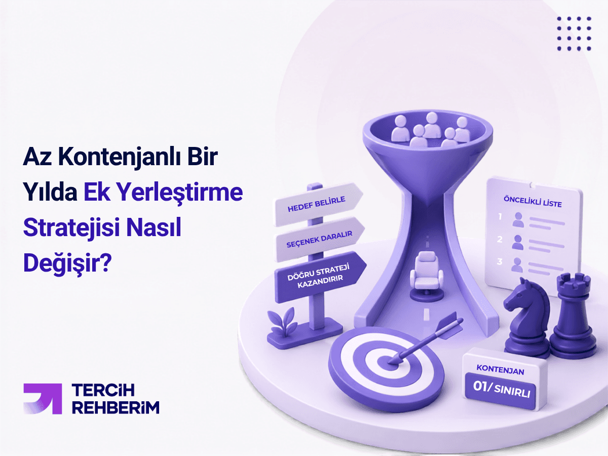 Az Kontenjanlı Bir Yılda Ek Yerleştirme Stratejisi Nasıl Değişir?