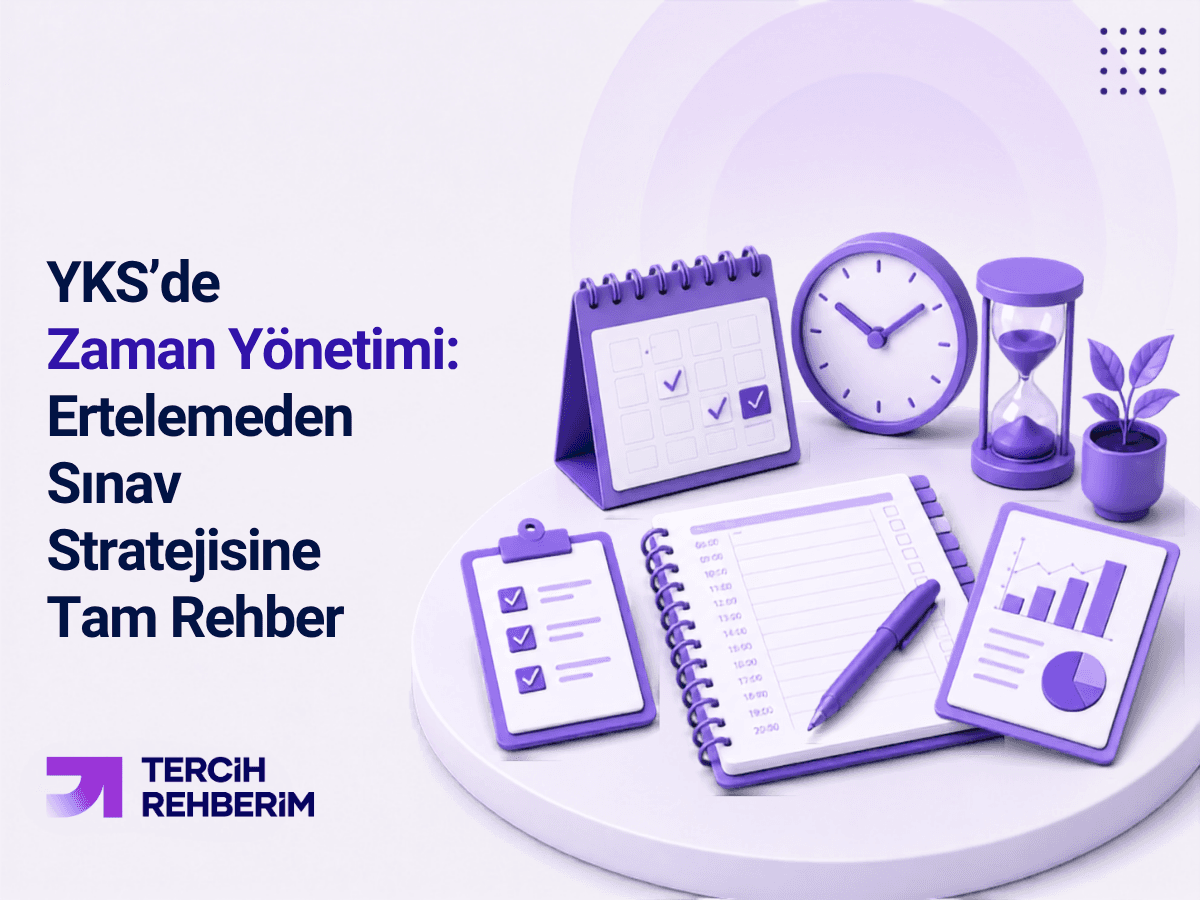 YKS’de Zaman Yönetimi: Ertelemeden Sınav Stratejisine Tam Rehber