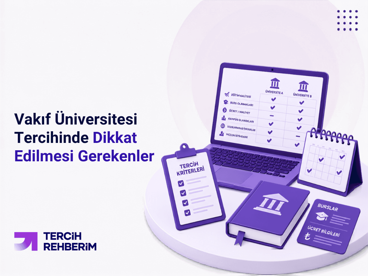 Vakıf Üniversitesi Tercihinde Dikkat Edilmesi Gerekenler